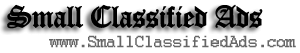 small classified ads